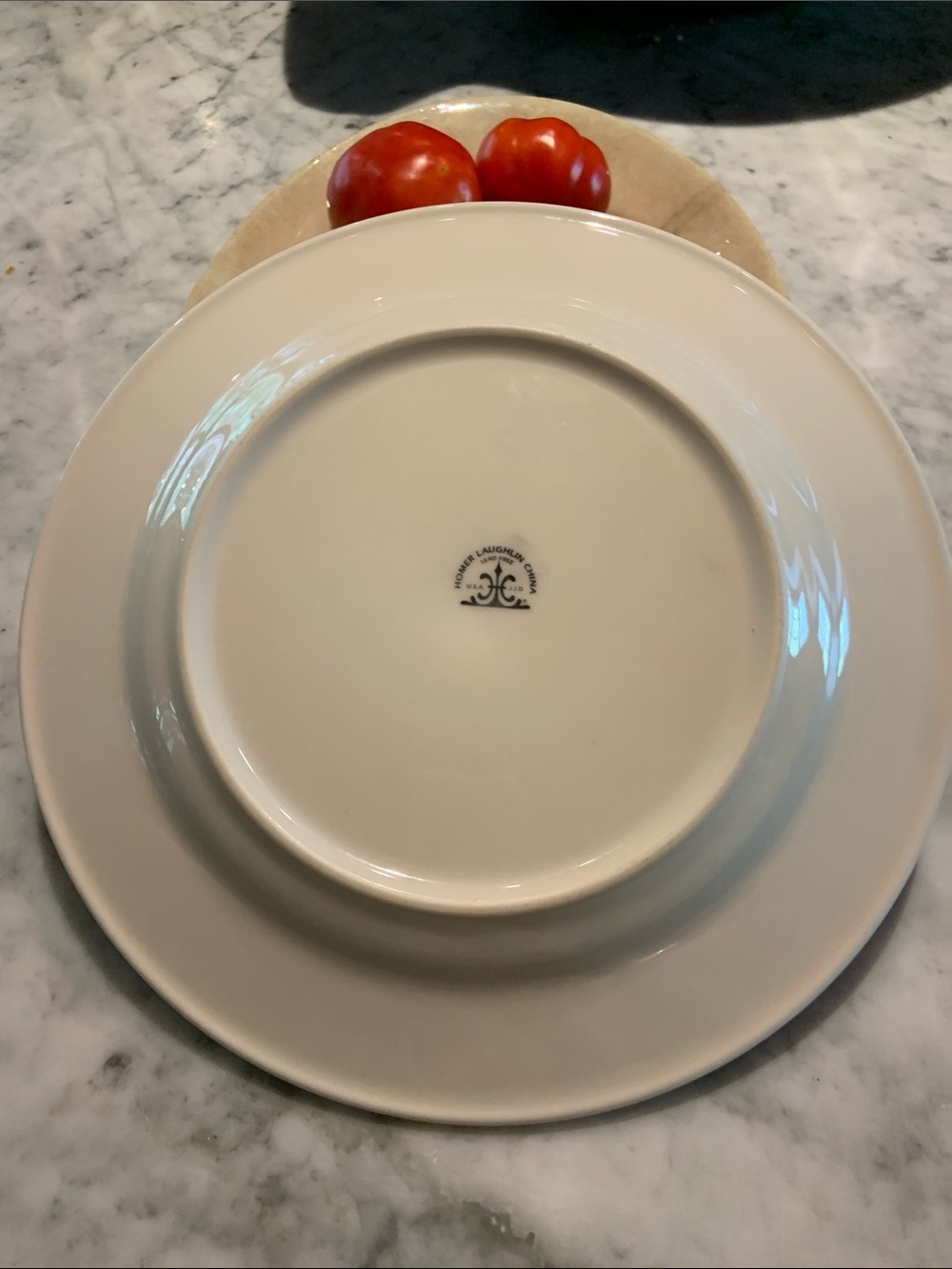 Vintage Homer Laughlin Manhattan Blue Plate Special Dinner Plate - Picture 6 of 6